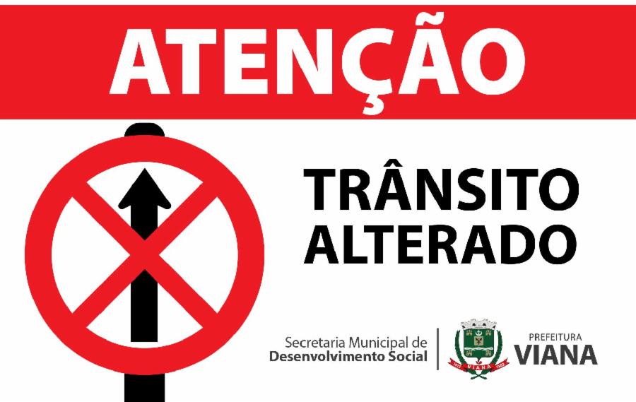 Trânsito será alterado em Viana Sede nos dias de peça teatral