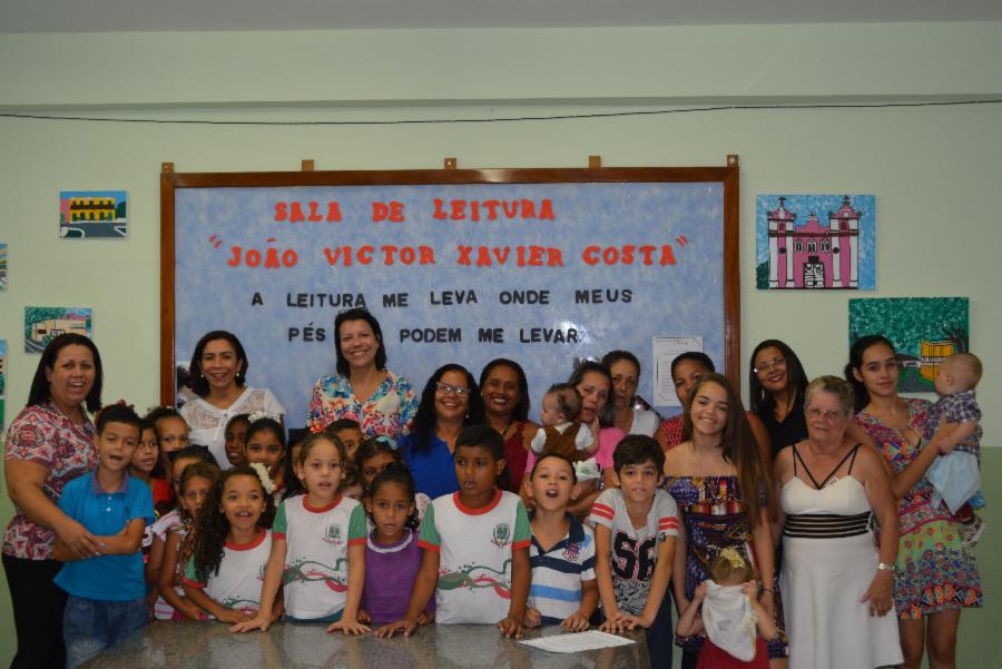 Mais uma sala de leitura é inaugurada na rede de ensino