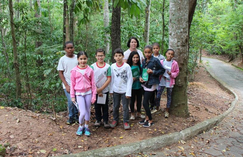 Biodiversidade é tema de aula no Parque Rota das Garças