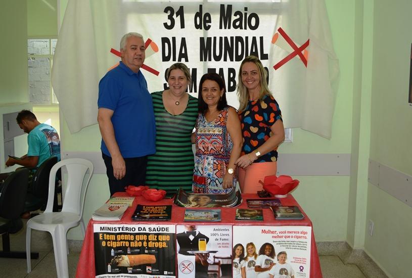 US de Vila Bethânia faz ação no Dia Mundial sem Tabaco