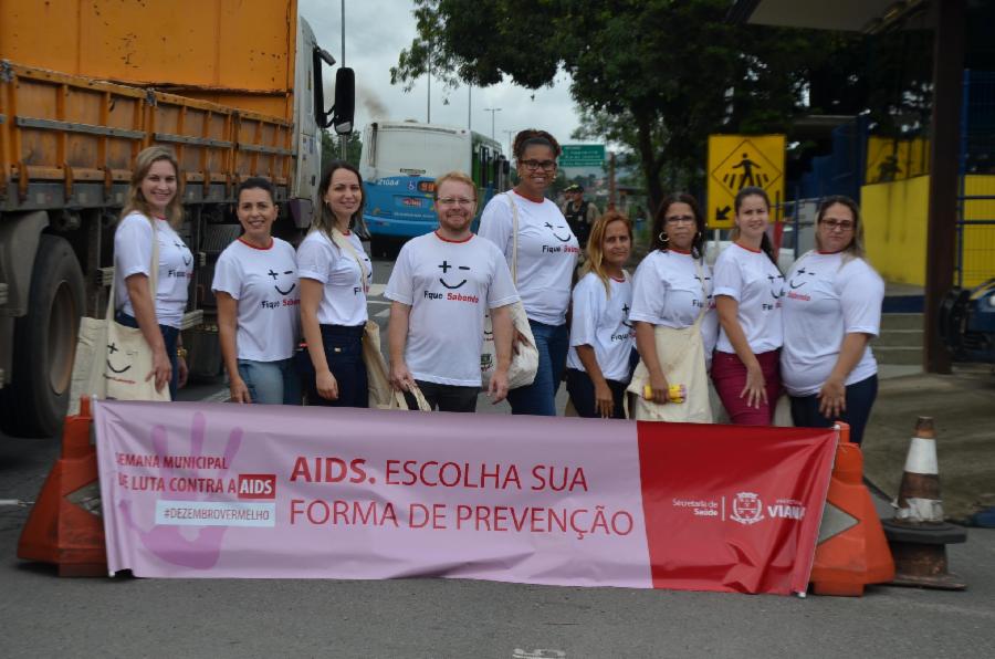Saúde promove ação de conscientização sobre a AIDS