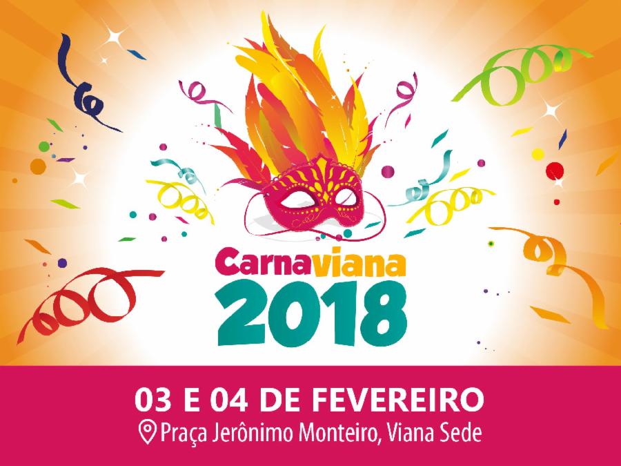 CarnaViana 2018: programação será dias 03 e 04 em Viana Sede