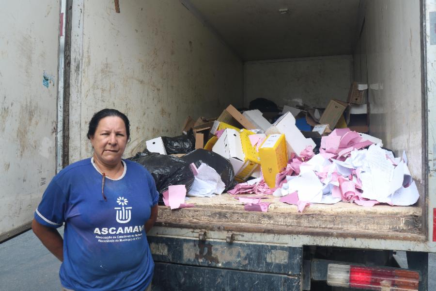 Ascamavi amplia coleta de resíduos para reciclagem junto às empresas de Viana