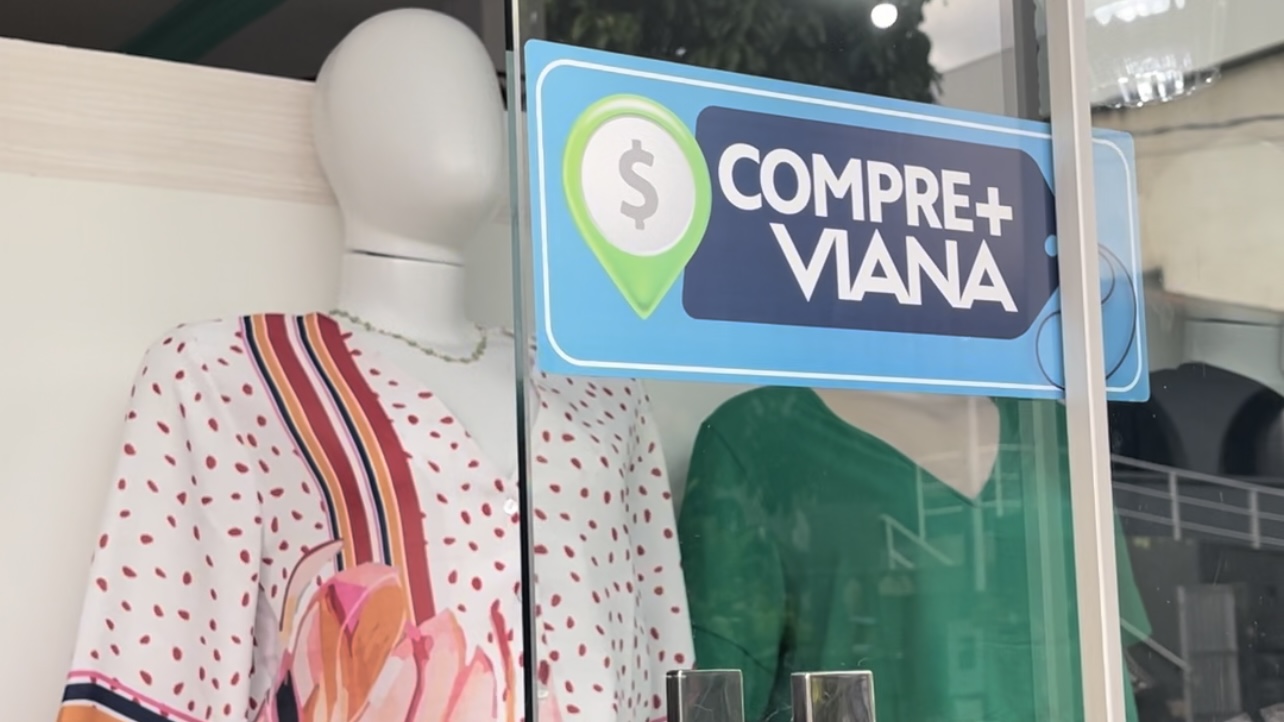 Compre+Viana: Programa é expectativa de estímulo no comércio de Viana para lojistas