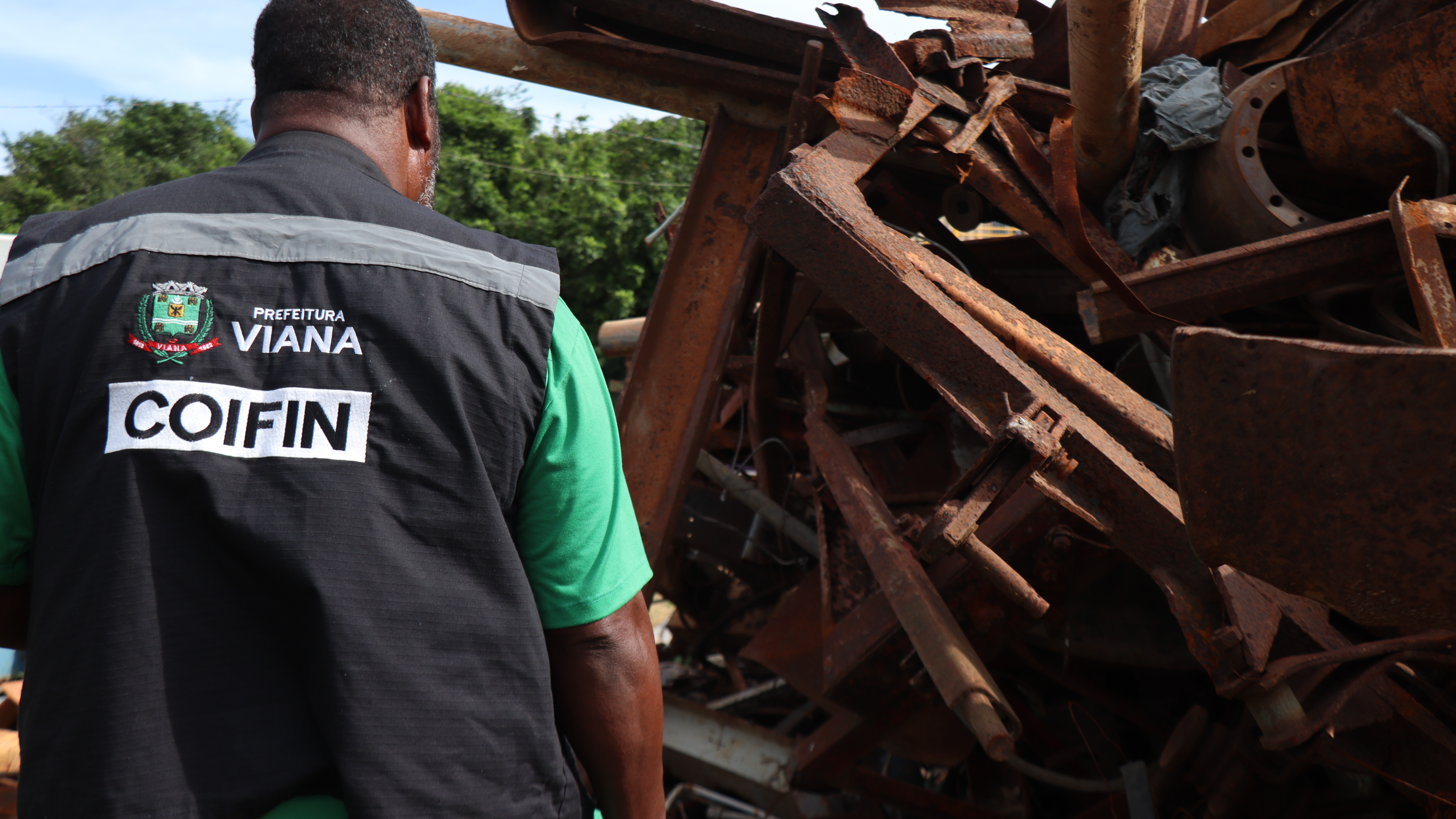 Guarda de Viana apreende 15 toneladas de material de linha férrea em ferro-velho
