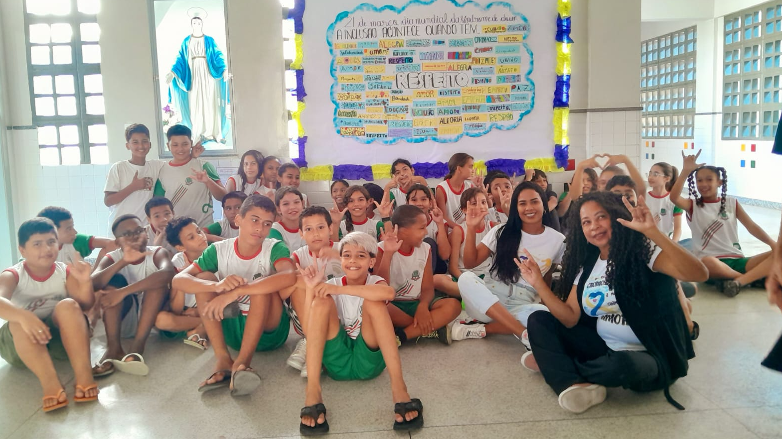 Escolas de Viana promovem ações em comemoração ao dia internacional da Síndrome de Down