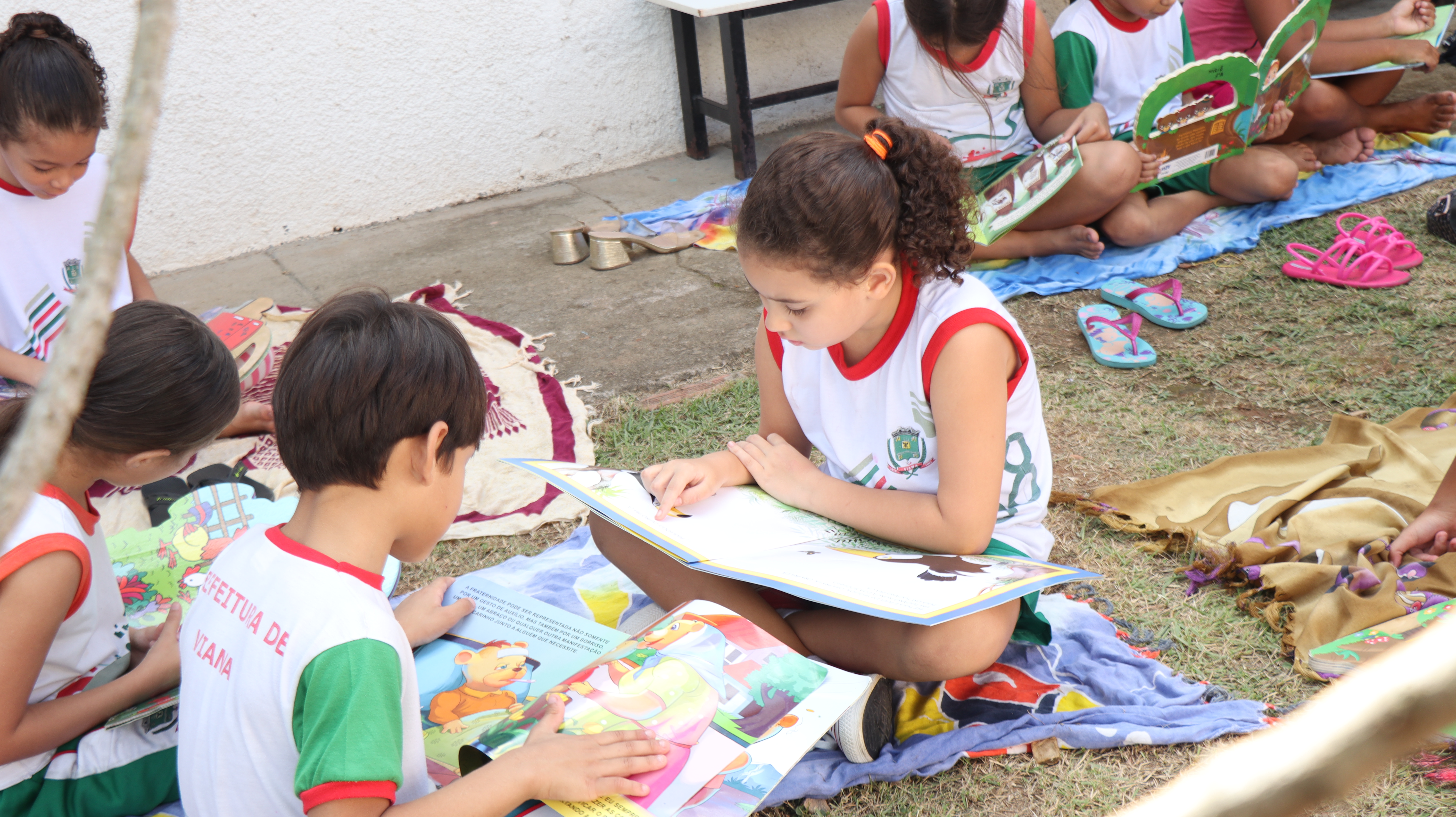 Piquenique Literário estimula leitura para alunos do Ensino Fundamental