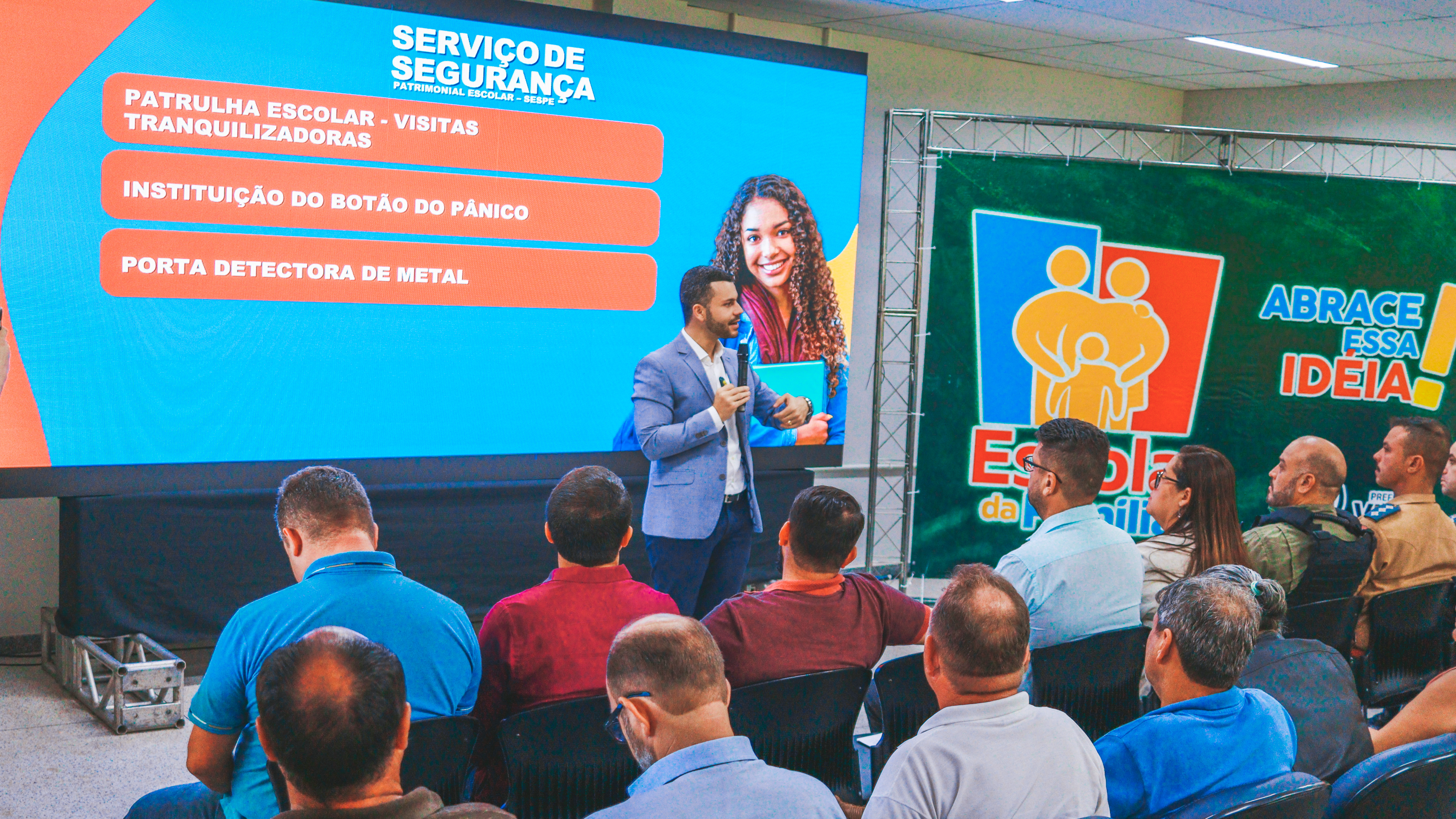 Escola da Família: Viana lança programa inovador de segurança nas escolas