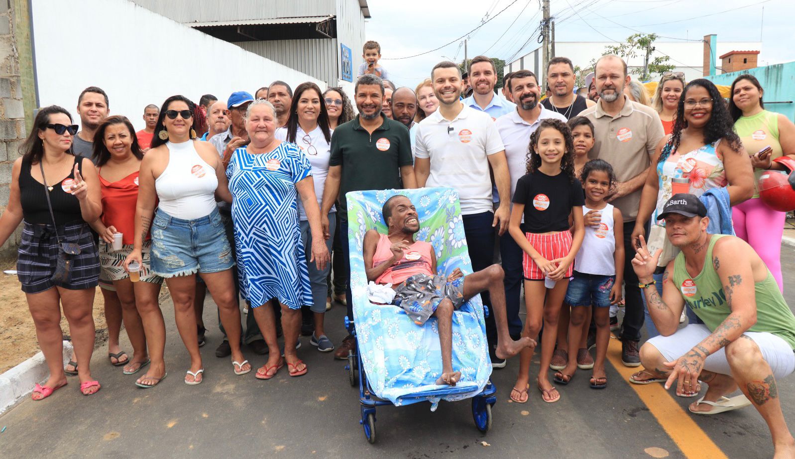 O maior programa de serviços que Viana já viu inaugura avenida em Vale do Sol